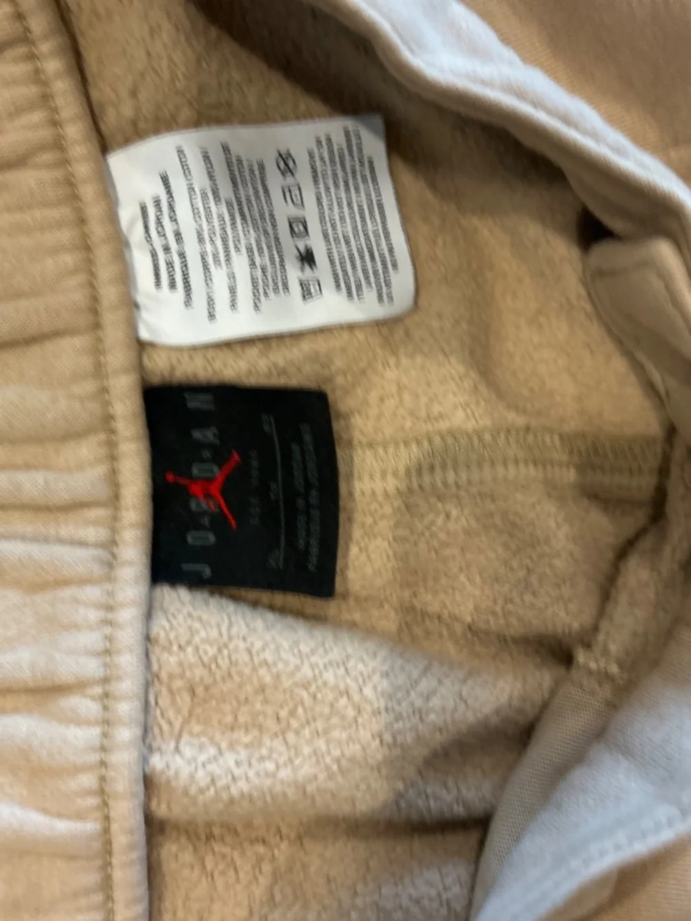 Tan Jordan sweatsuit